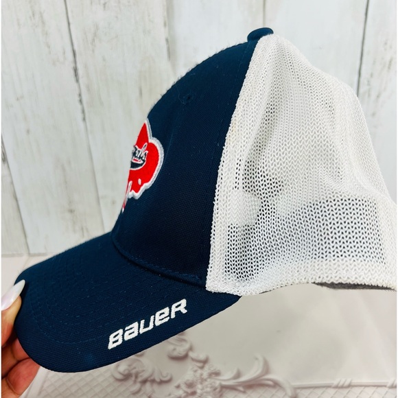 Buffalo Regals Junior Division Hockey New Era Hat Cap 39Thirty Small/Med Blue - Picture 4 of 8